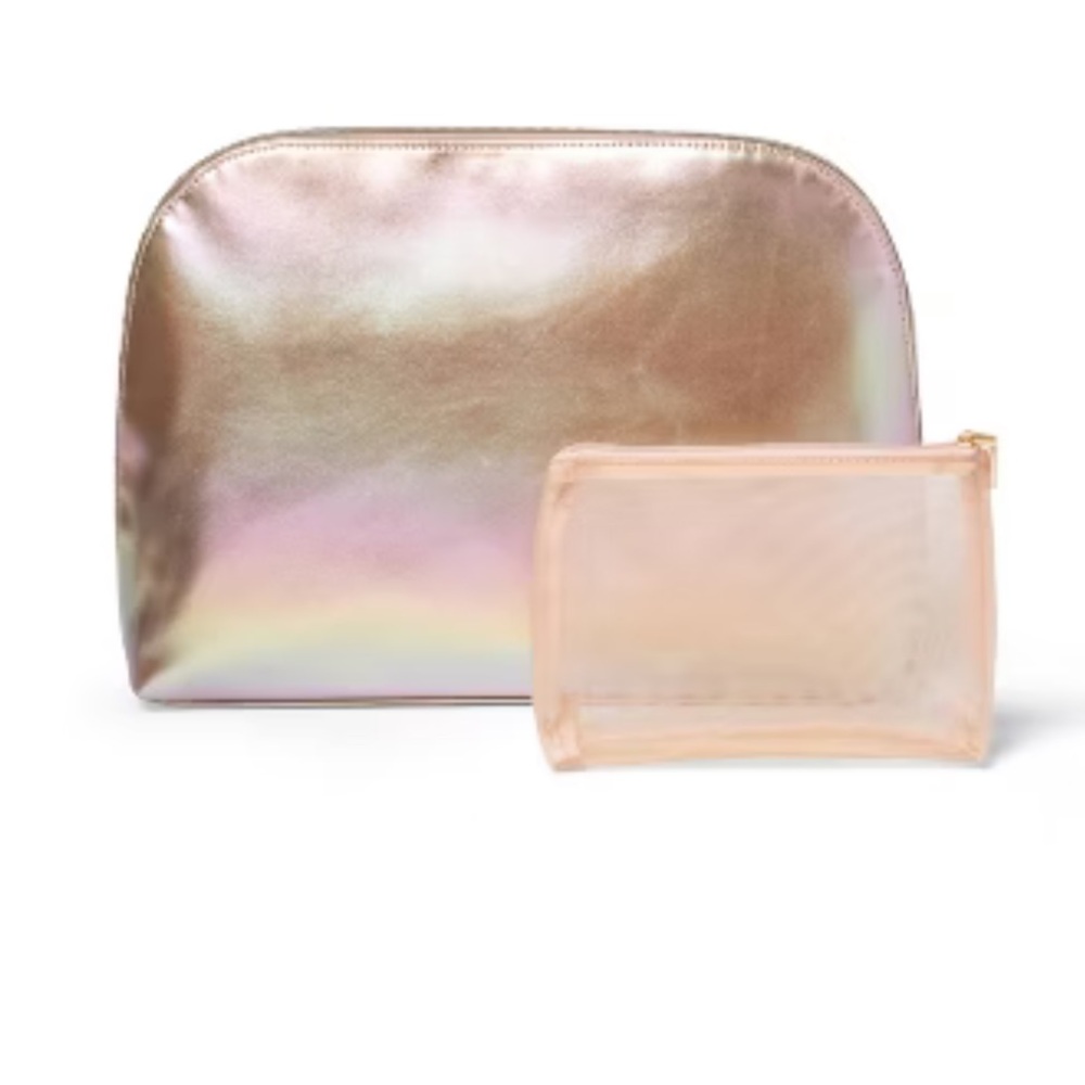 Sonia Kashuk Holographic large travel Makeup and toiletries Bag